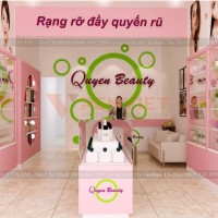 Mẫu Thiết Kế Shop Mỹ Phẩm 45m2 Quyên Beauty tại Thái Nguyên